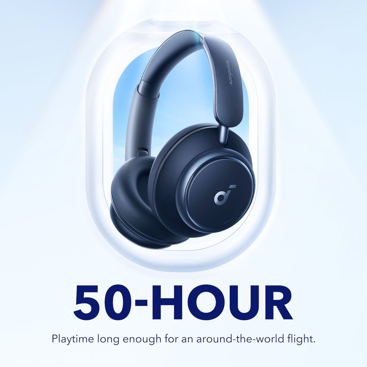 Space Q45 Headphone - Blue (Refurbished)