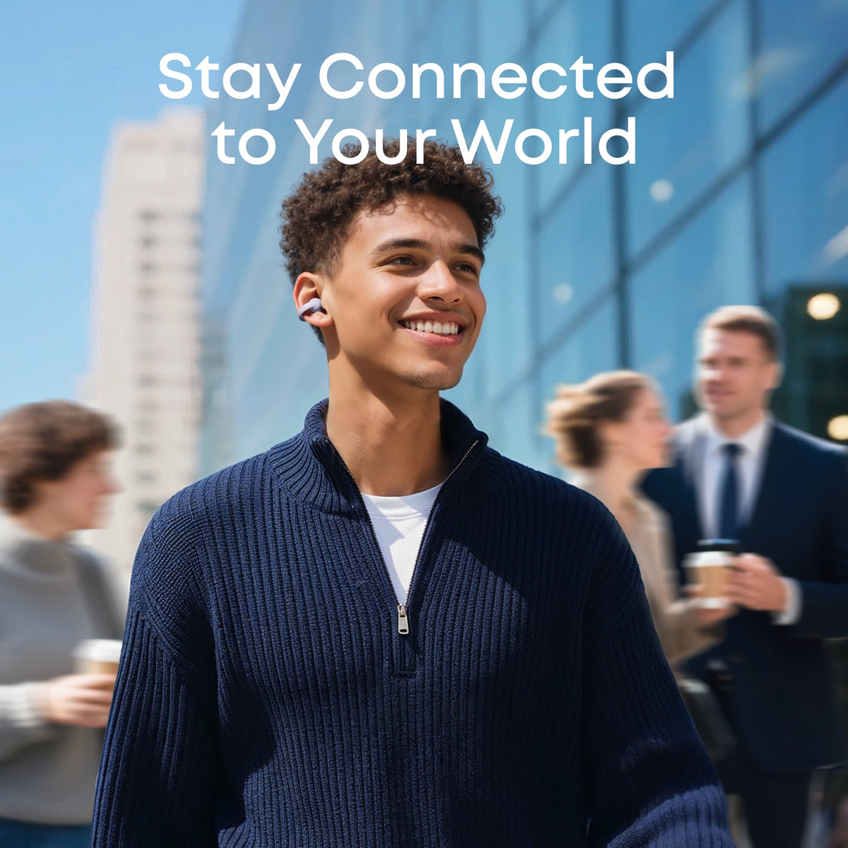 soundcore C50i | Open-Ear Clip-On Earbuds with Adaptive Comfort