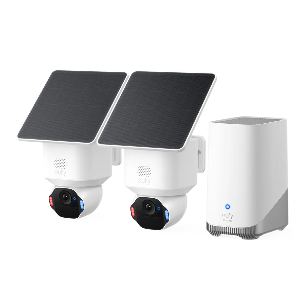 eufy Security SoloCam E42 (2-Cam Kit with HomeBase S380)