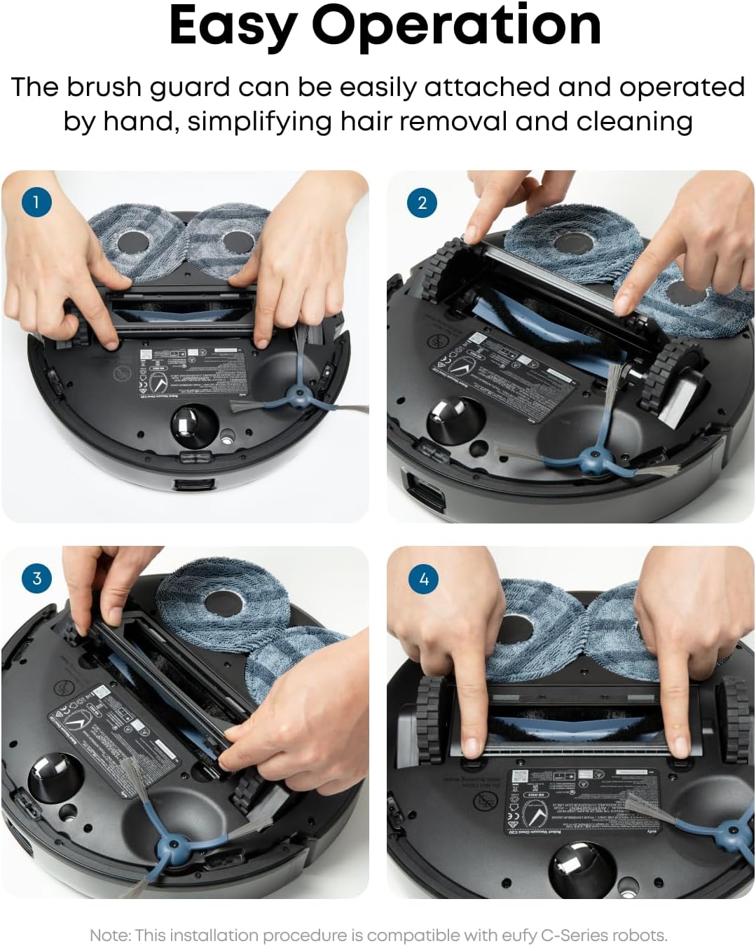 eufy Replacement Brush Guard Compatible C10