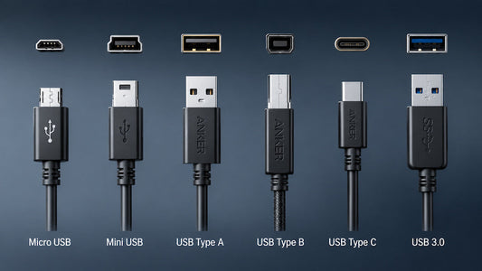 Different Types of USB Cables Explained: From USB-A to USB-C