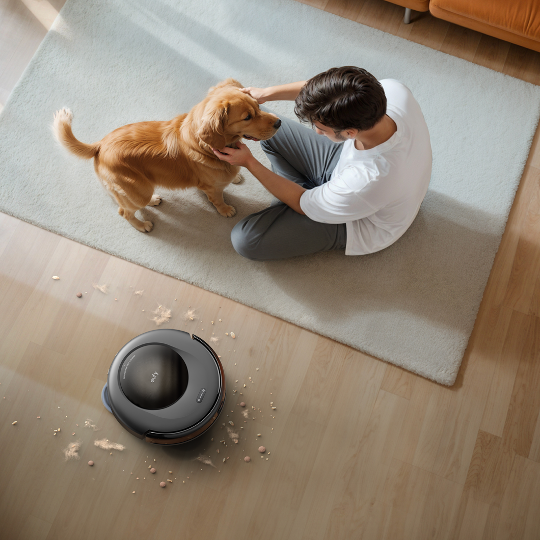 eufy Robot Vacuum Omni C20 + 2-Pack Vacuum Mop Replacement Pads
