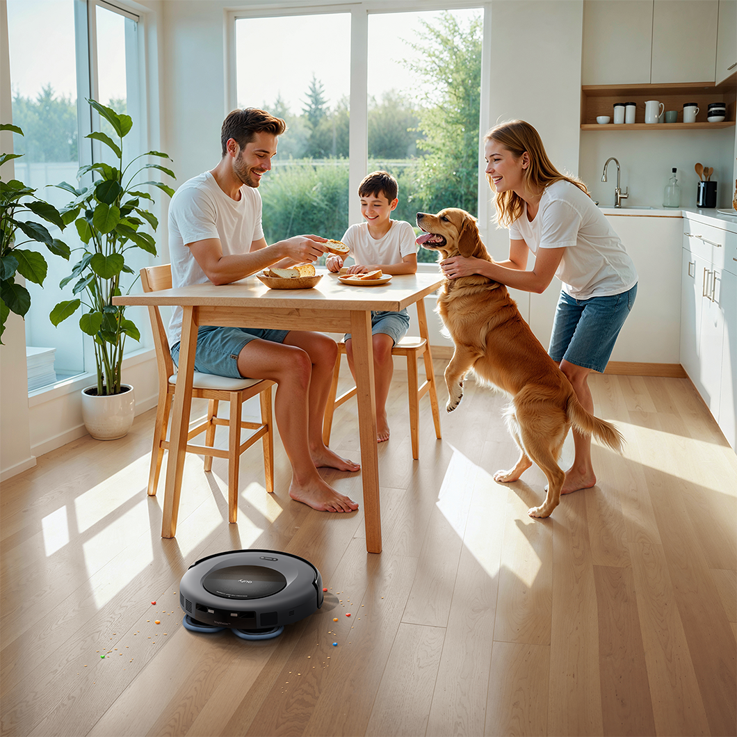 eufy Robot Vacuum Omni C20 + 2-Pack Vacuum Mop Replacement Pads
