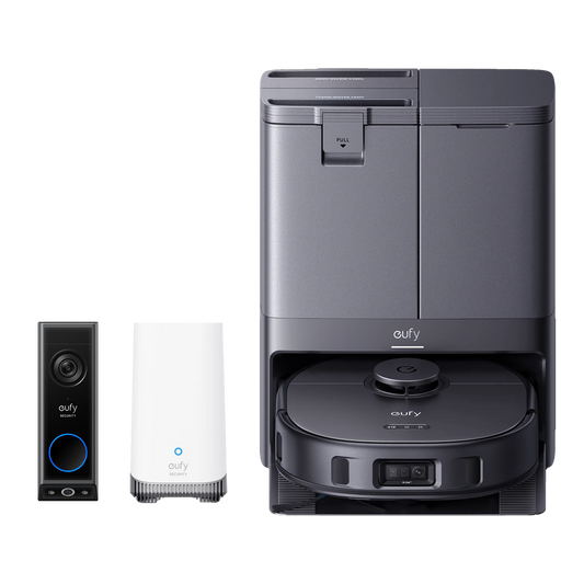 eufy X10 Pro Omni + Video Doorbell E340 + HomeBase S380