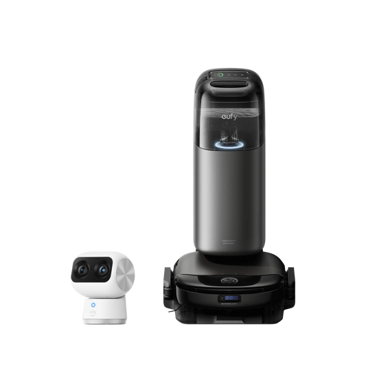 eufy Indoor Cam S350 + Robot Vacuum Omni S1 Pro