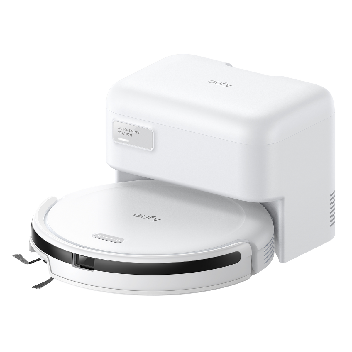 eufy Robot Vacuum C10 White with Self Empty Station