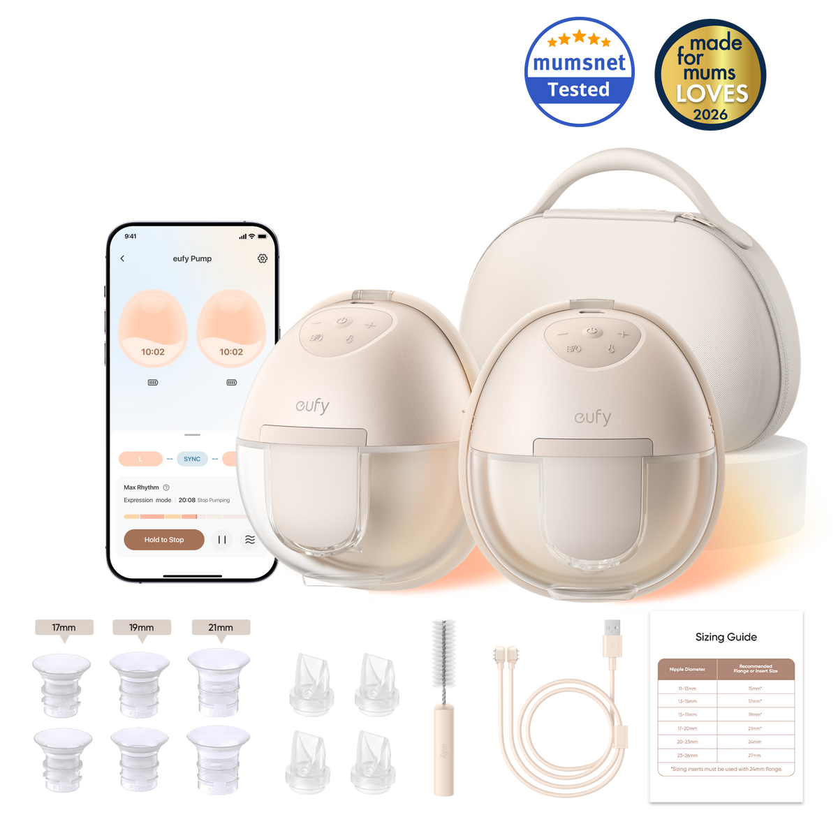 eufy Wearable Breast Pump S1 Pro