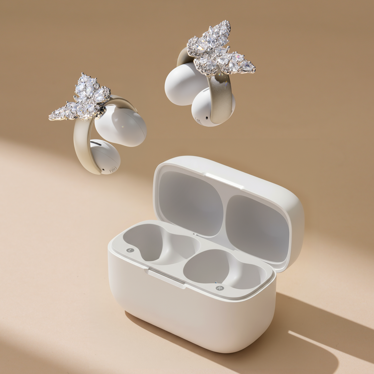 Stylish Butterfly Accessory | Exclusive Design for soundcore AeroClip