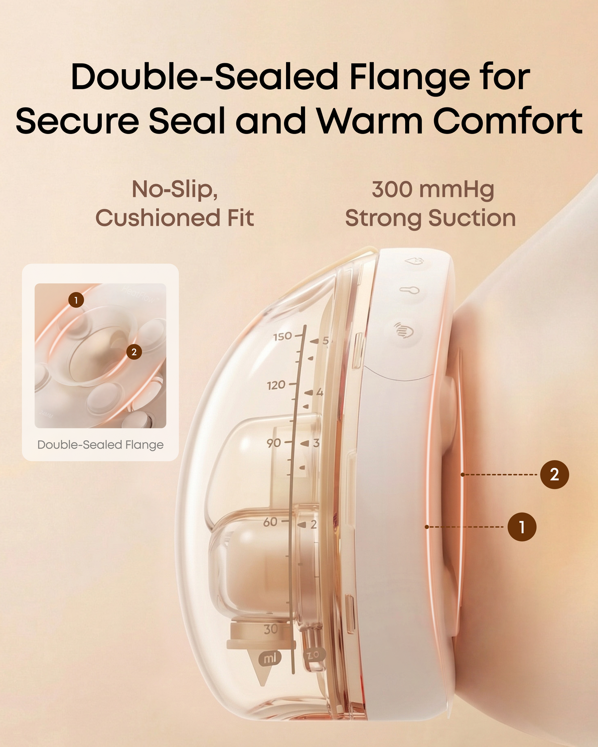 eufy Wearable Breast Pump S2 Pro with Free Milk Bag