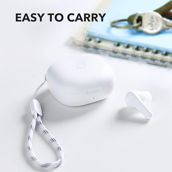 soundcore P20i | True Wireless Earbuds, On-the-Go Design with a Lanyard Attached