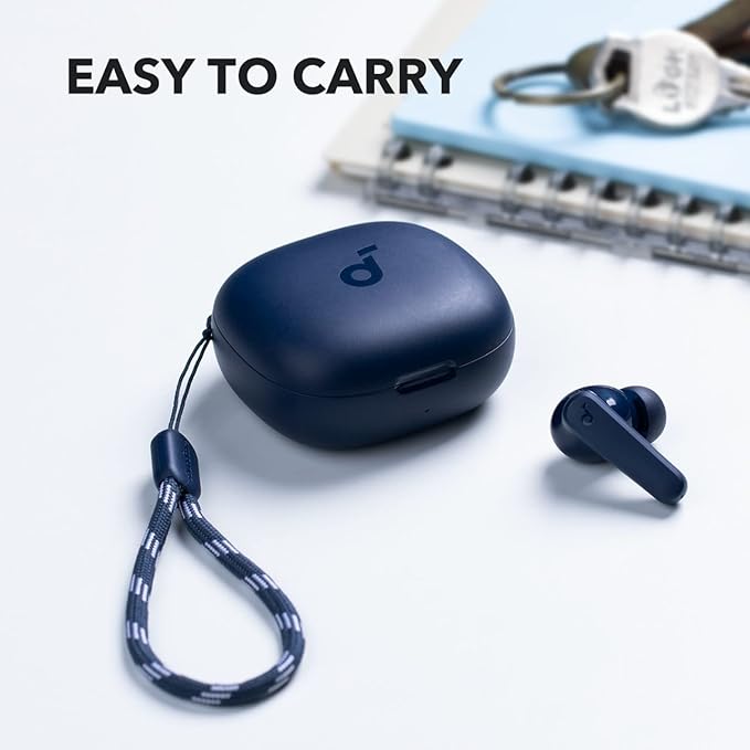 soundcore P20i | True Wireless Earbuds, On-the-Go Design with a Lanyard Attached