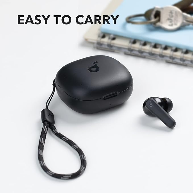 soundcore P20i | True Wireless Earbuds, On-the-Go Design with a Lanyard Attached