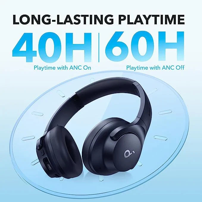 Q20i Headphones - Blue (Refurbished)