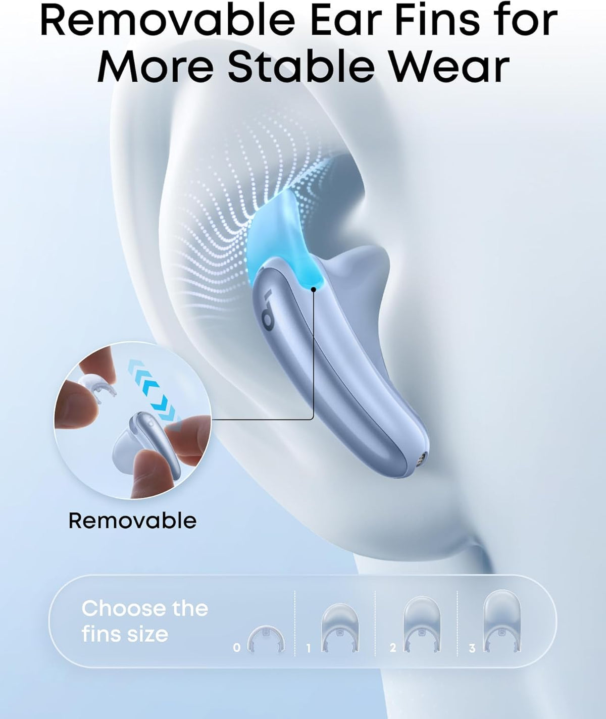 soundcore Liberty Buds | Half-In-Ear Wireless Bluetooth Earbuds with ANC