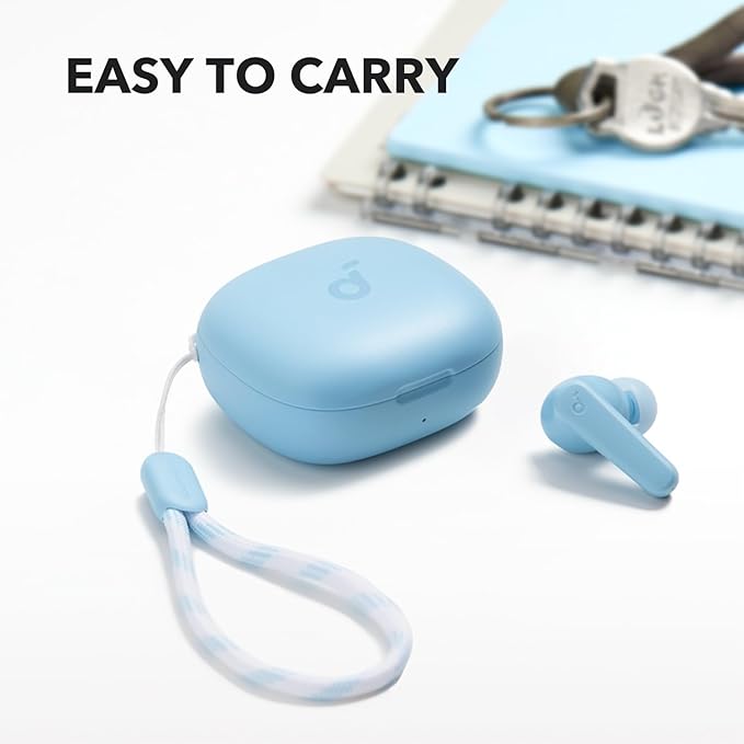 soundcore P20i | True Wireless Earbuds, On-the-Go Design with a Lanyard Attached