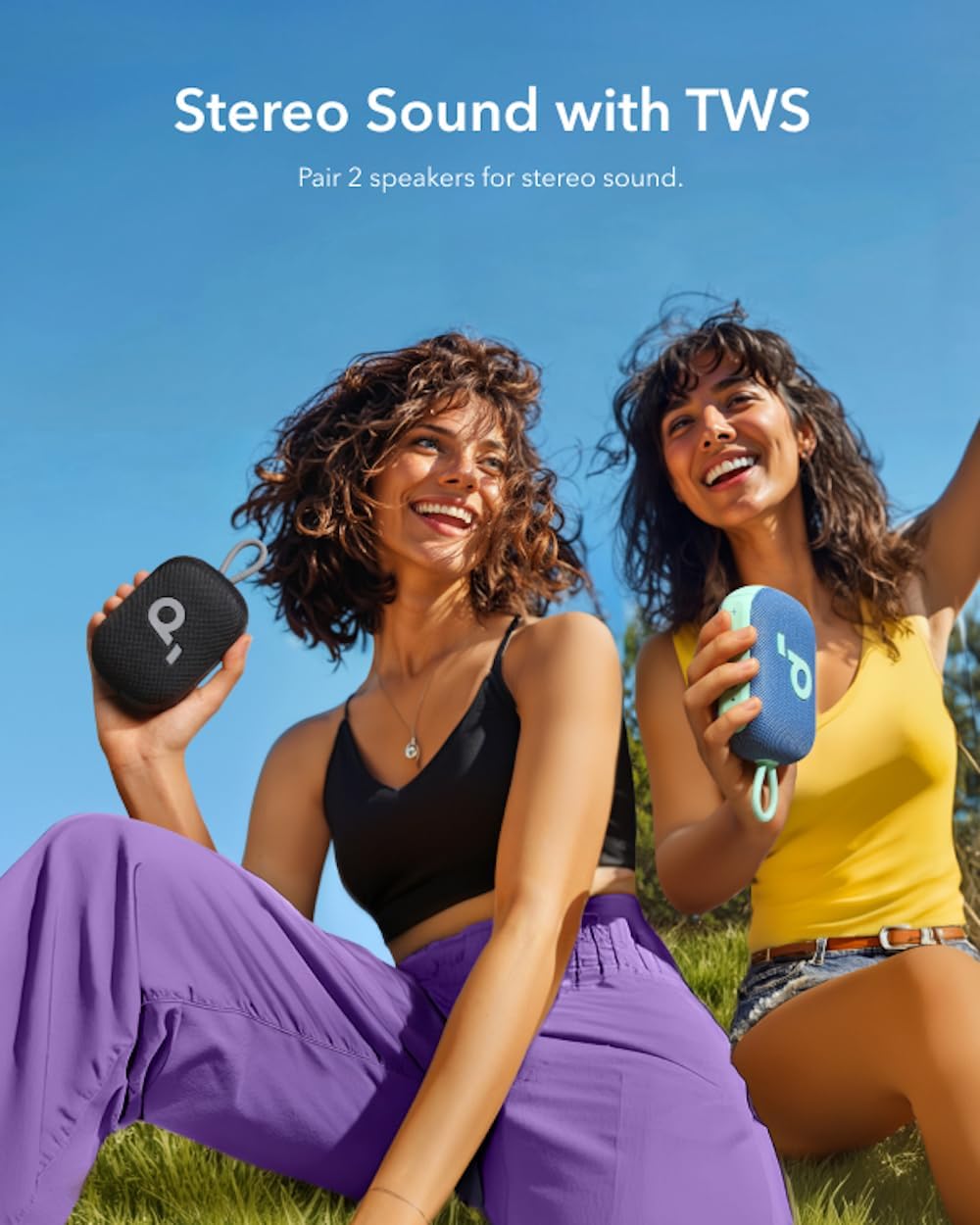 soundcore Select 4 Go | Ultra Portable Bluetooth Speaker, IP67 Waterproof
