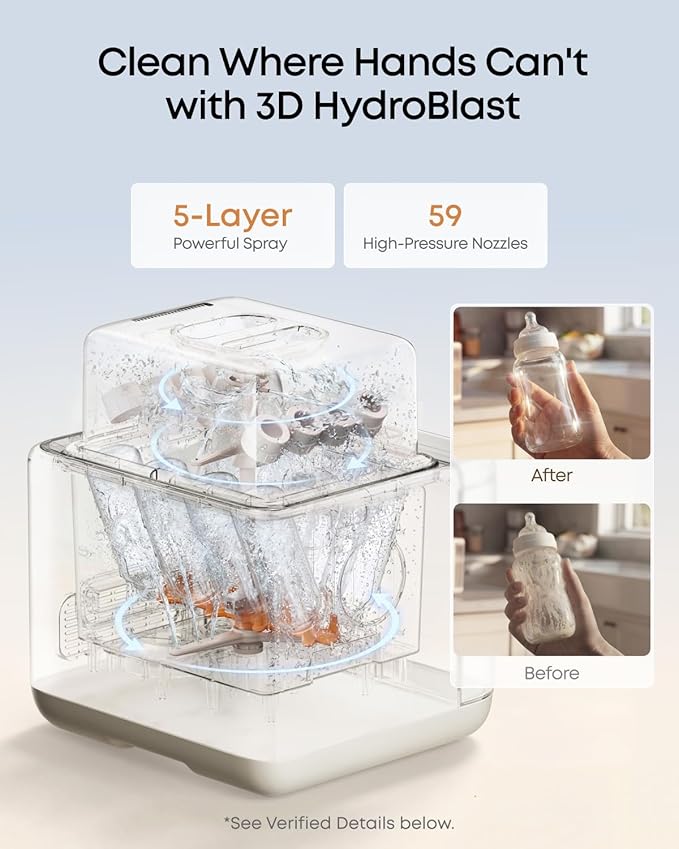 eufy Bottle Washer S1 Pro with Free Water Softener