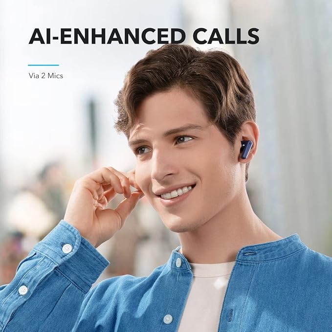 soundcore P20i | True Wireless Earbuds, On-the-Go Design with a Lanyard Attached