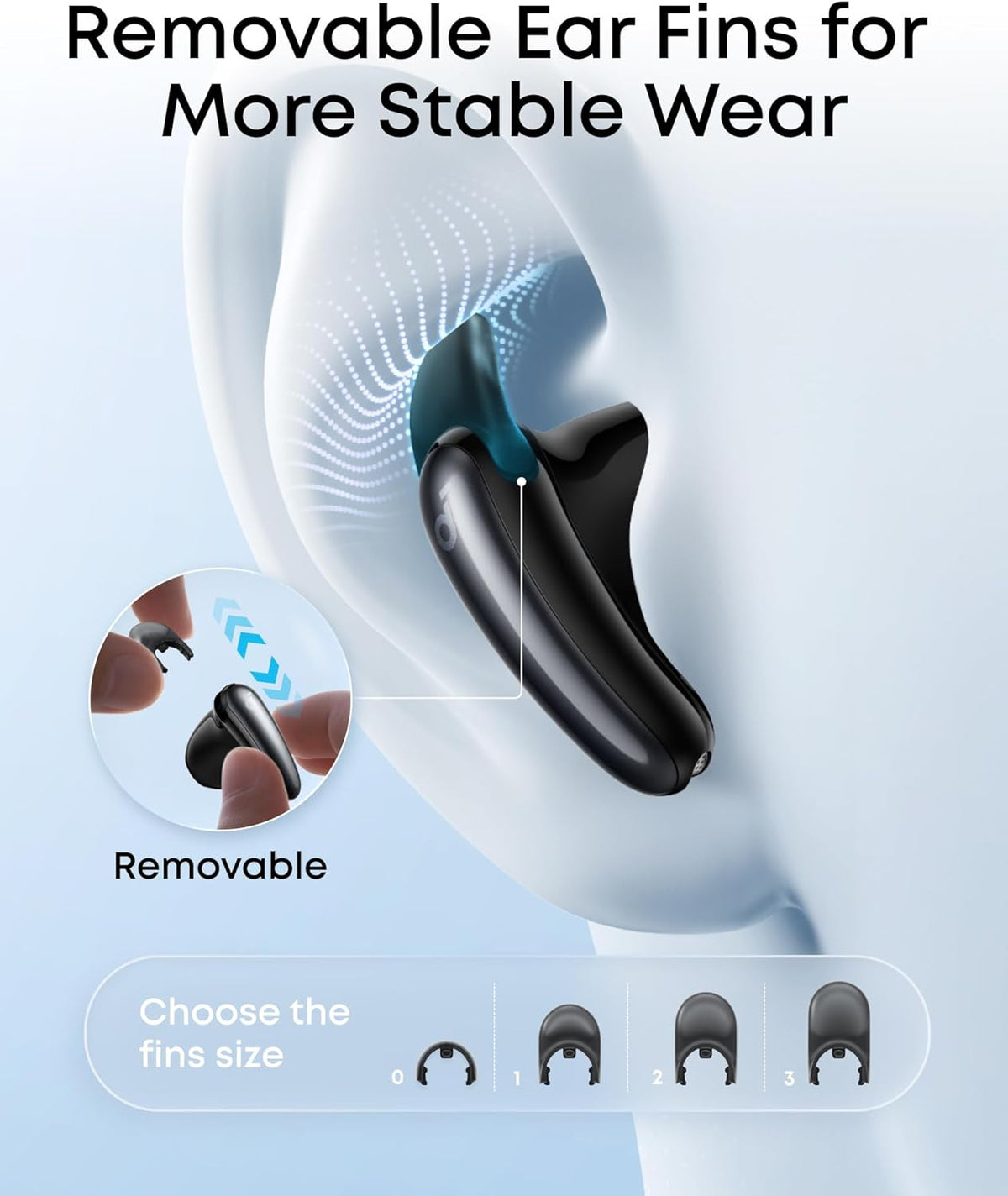 soundcore Liberty Buds | Half-In-Ear Wireless Bluetooth Earbuds with ANC