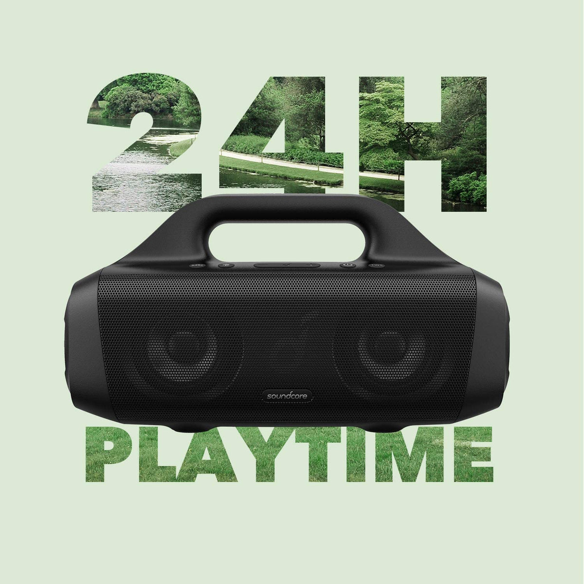 long-lasting playtime of soundcore motion boom