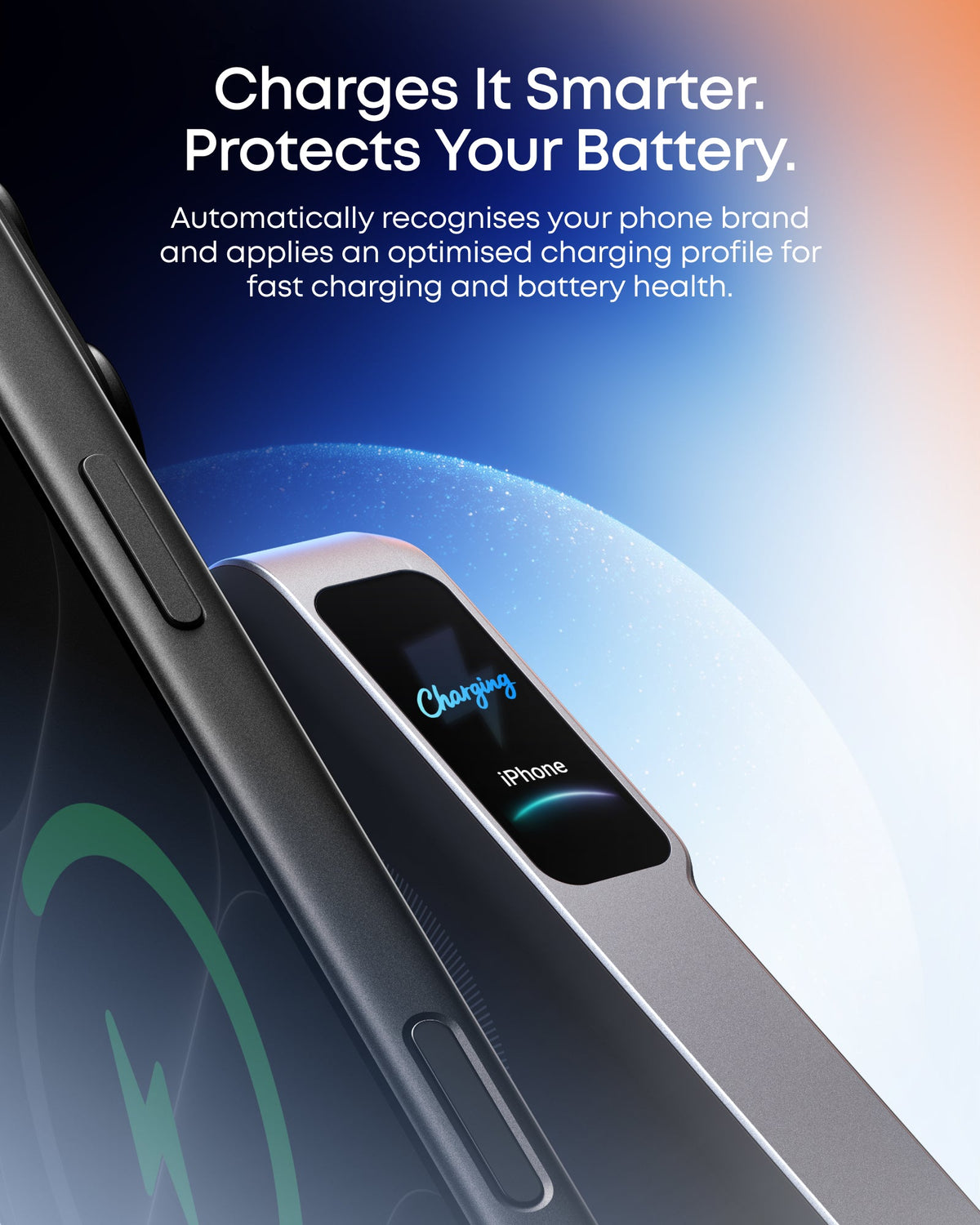 Anker MagGo Power Bank 2 Pro, Qi2 25W 10,000mAh Battery with Cooling Fan