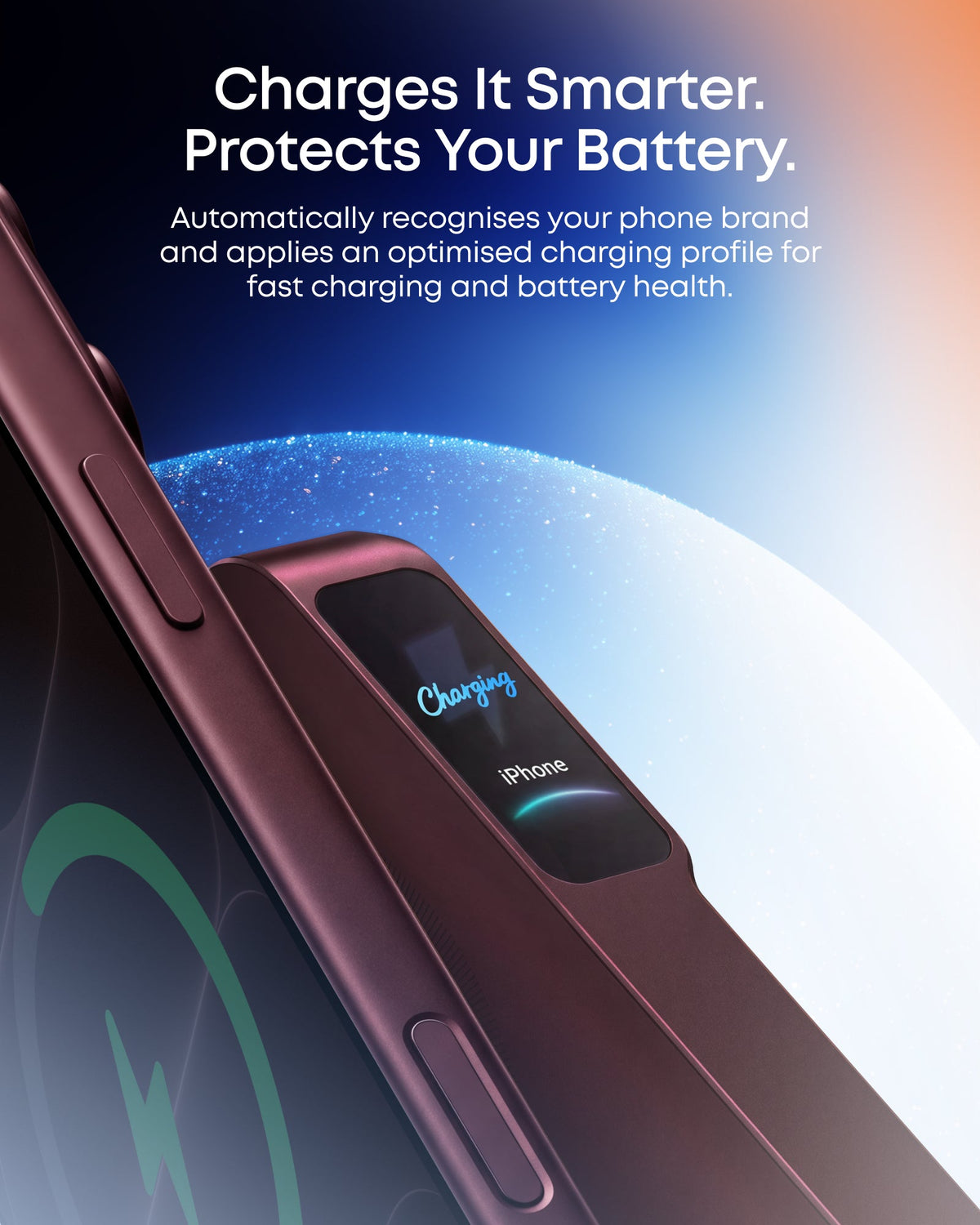 Anker MagGo Power Bank 2 Pro, Qi2 25W 10,000mAh Battery with Cooling Fan