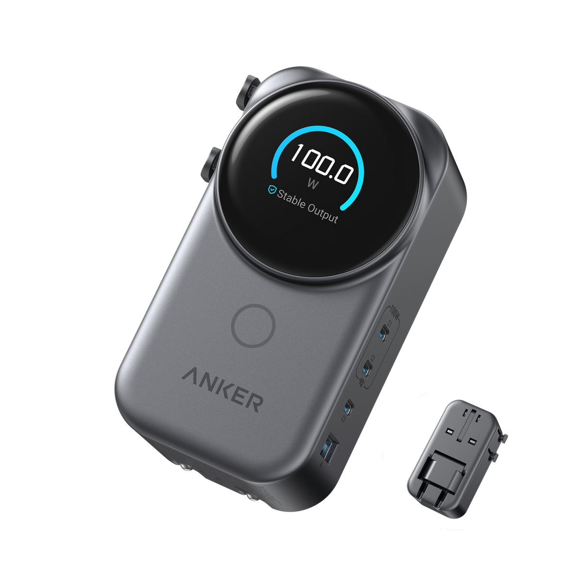 Anker Universal Charger (4-in-1, 100W, Smart Display, 1 - Pack)