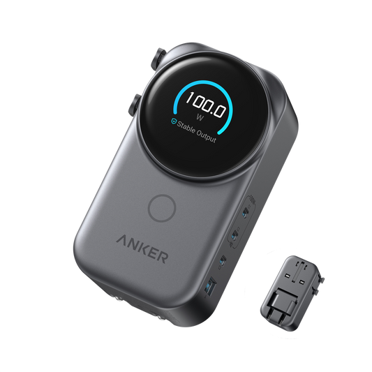 Anker Universal Charger (4-in-1, 100W, Smart Display, 1 - Pack)