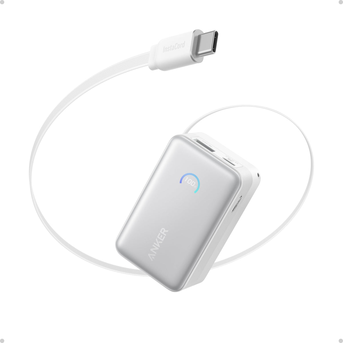 Anker Laptop Power Bank (25K, 165W, Retractable Cables) + Anker Laptop Charger (140W, 4-Port, PD 3.1) + Anker Nano Power Bank (10K, 45W, Retractable Cable)