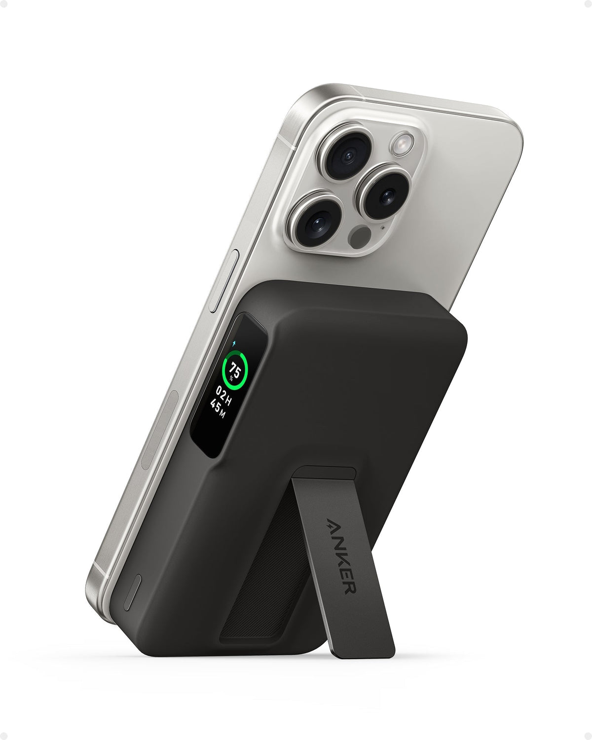 Anker MagGo Power Bank (10,000mAh), Qi2 15W Ultra-Fast Wireless Charging