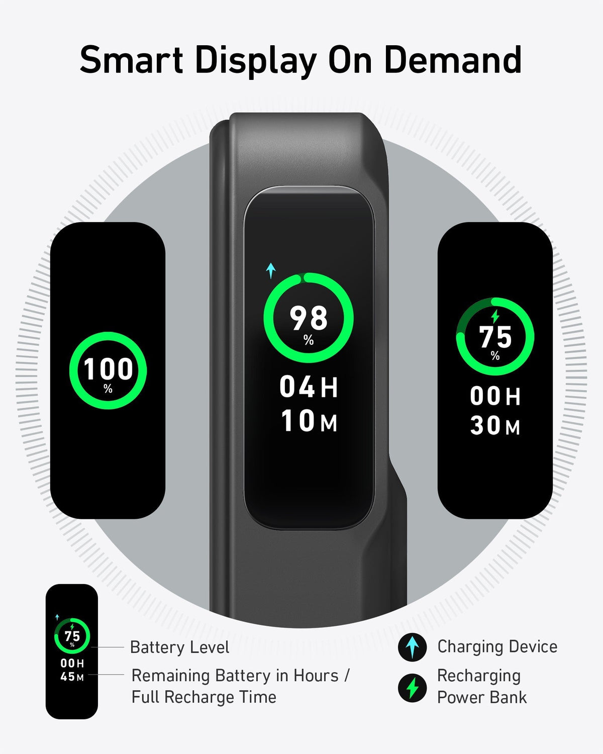 Anker MagGo Power Bank (10,000mAh), Qi2 15W Ultra-Fast Wireless Charging