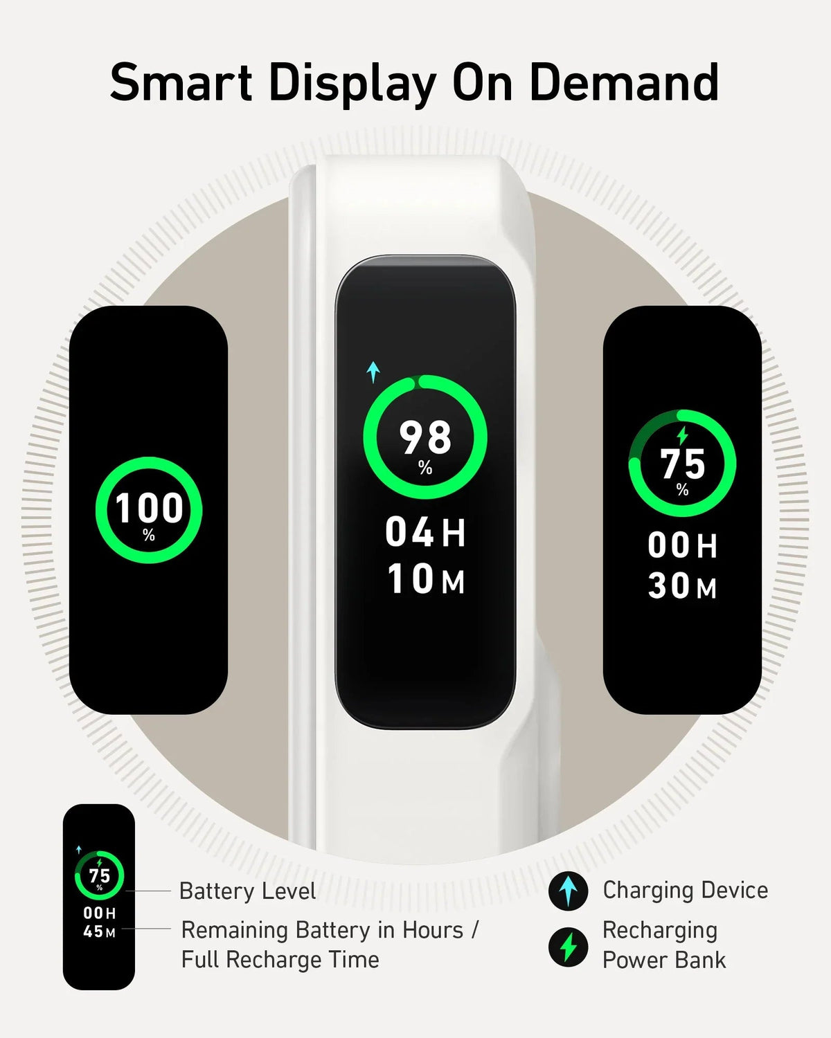 Anker MagGo Power Bank (10,000mAh), Qi2 15W Ultra-Fast Wireless Charging