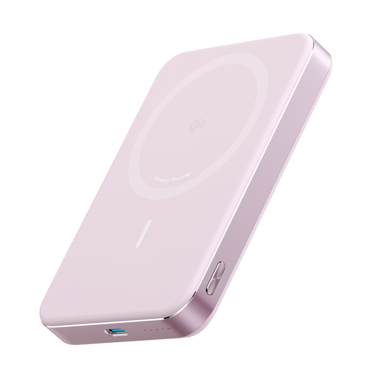 Anker MagGo Power Bank, 10,000mAh Wireless Charger, Ultra-Slim, 15W Fast Charging
