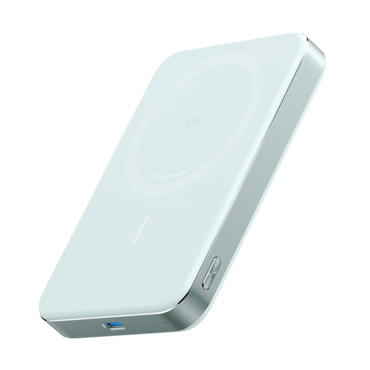 Anker MagGo Power Bank, 10,000mAh Wireless Charger, Ultra-Slim, 15W Fast Charging