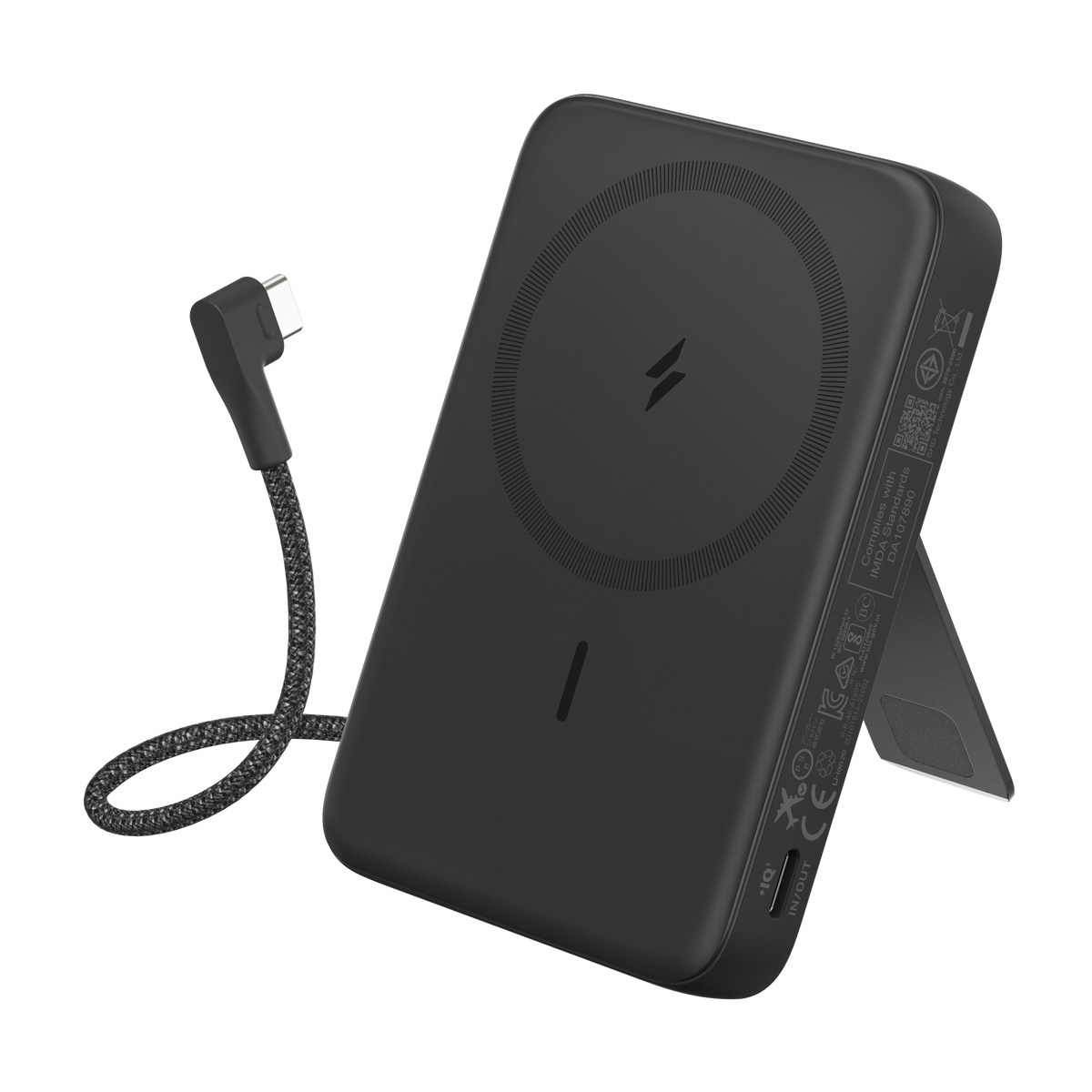 Anker Zolo Magnetic Power Bank, 10K Wireless Charger, 30W Max Fast Charging
