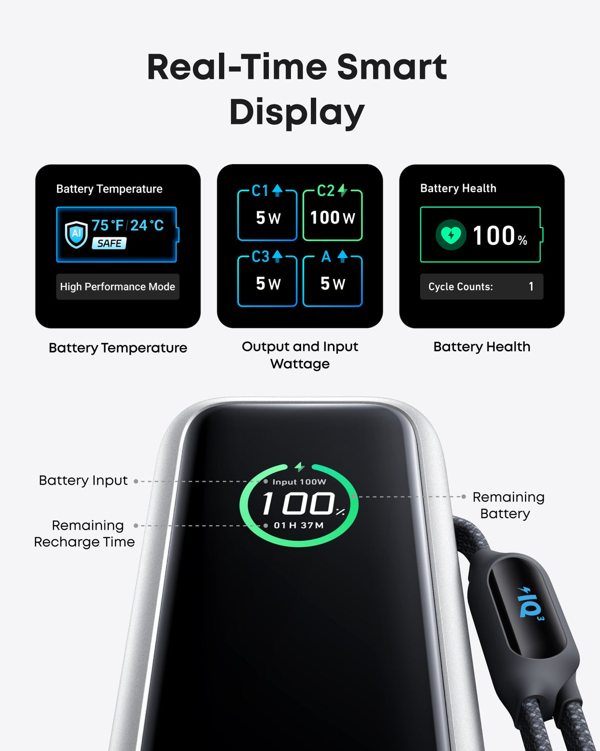 Anker Laptop Power Bank (25K, 165W) + Anker MagGo Power Bank (10K, 15W Wireless)