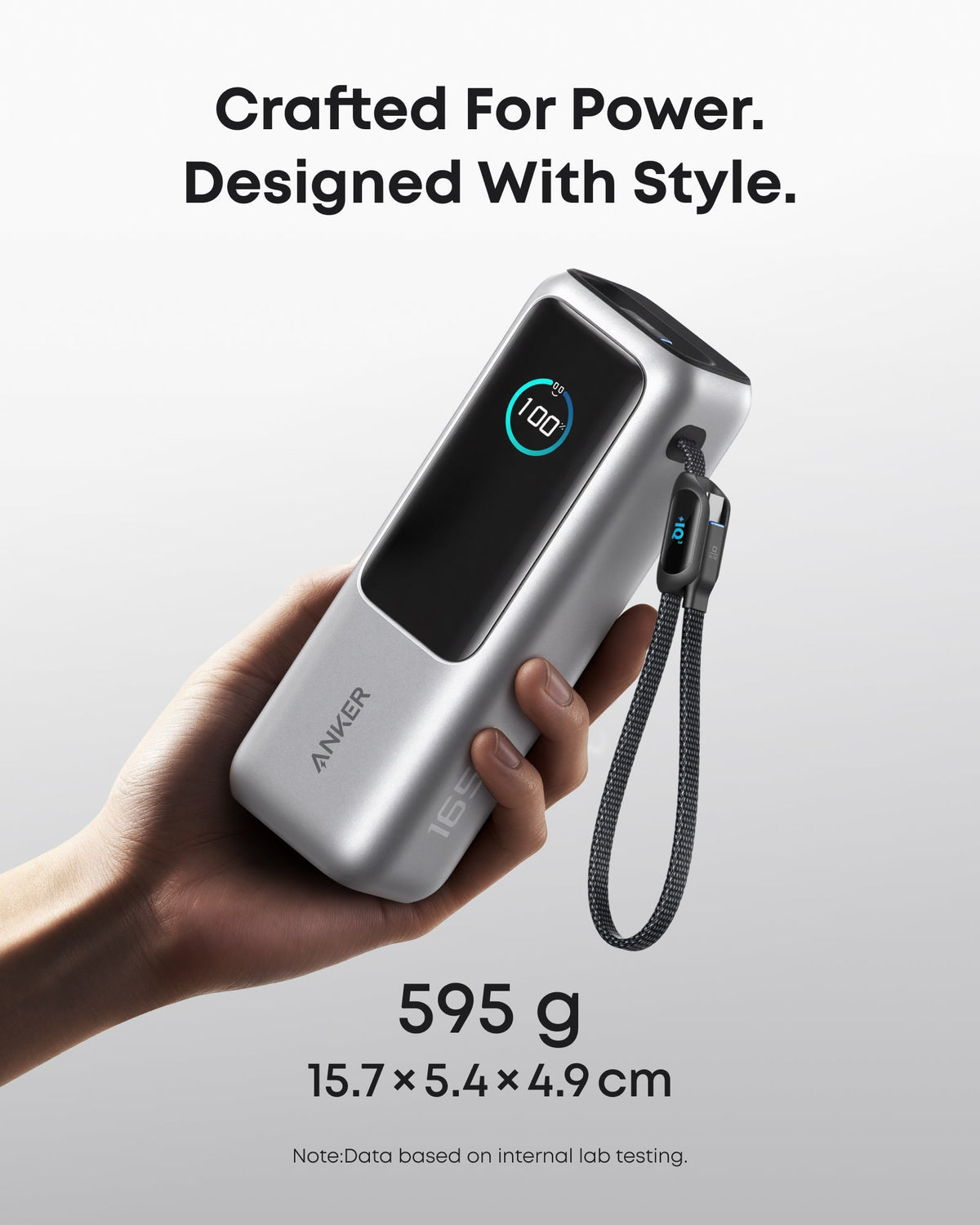 Anker Laptop Power Bank (25K, 165W) + Anker Nano Travel Adapter (5-in-1, 20W)