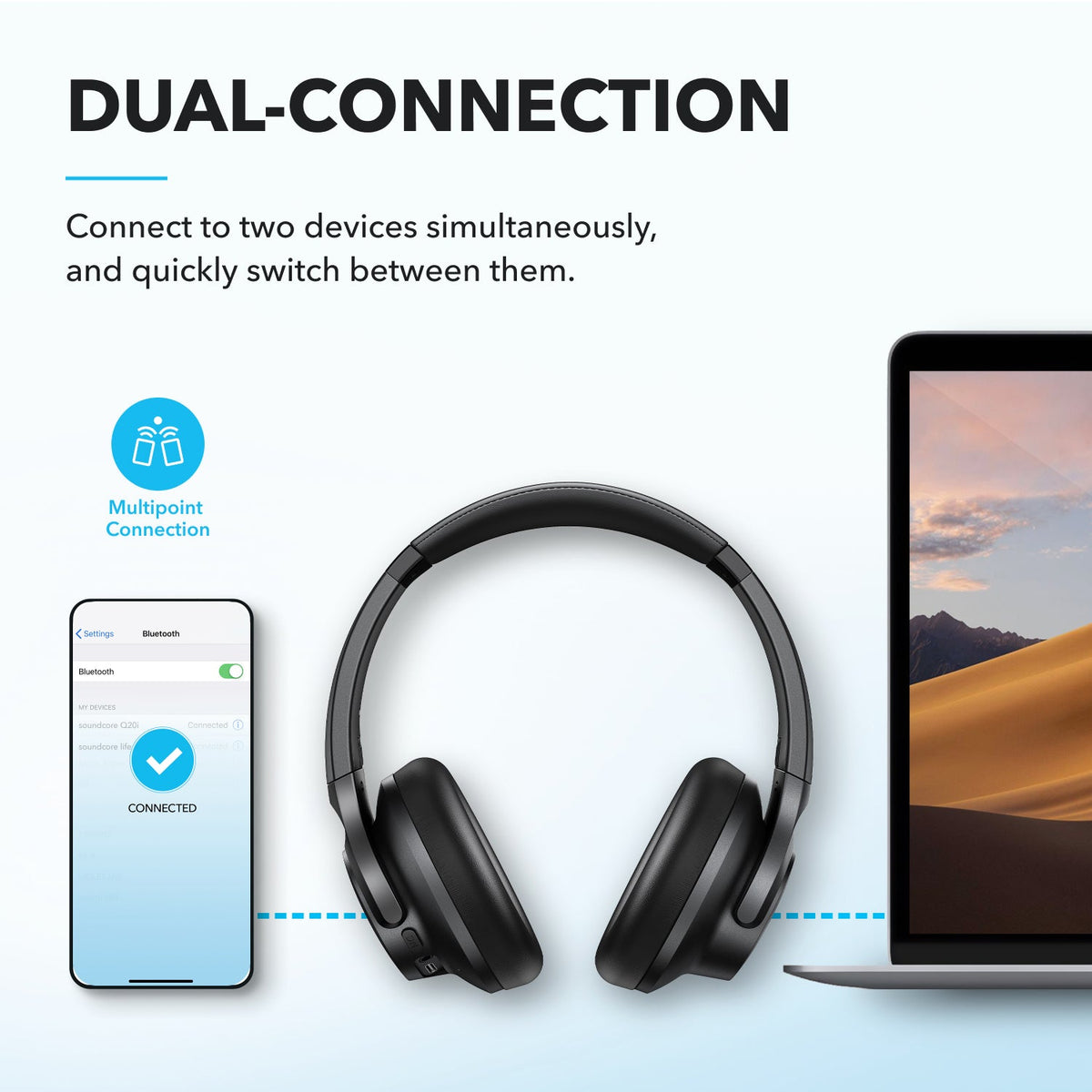 soundcore Q20i | Noise Cancelling Headphones