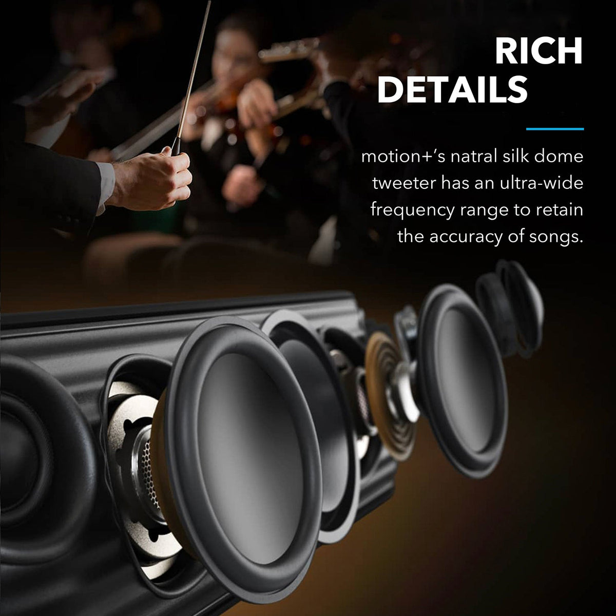 soundcore Motion+ | Portable Bluetooth Speaker with Hi-Res 30W Audio