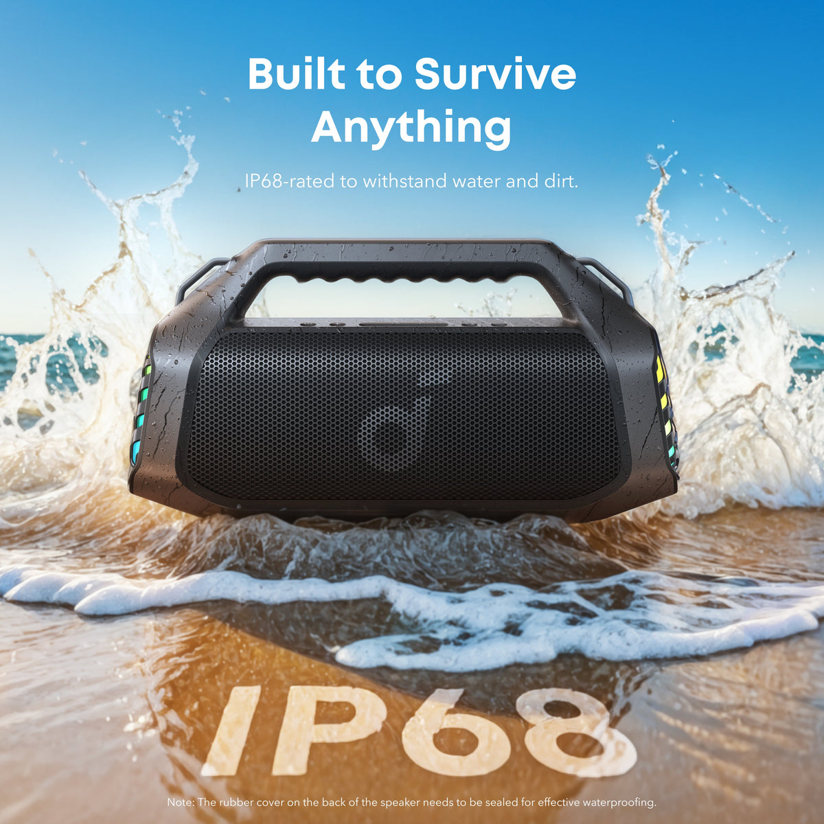 Boom 2 Pro | Ultra-Deep Bass for Outdoor Adventures The Ultimate Speaker for Outdoor Adventures, Fishing Trips Relaxing on the Beach