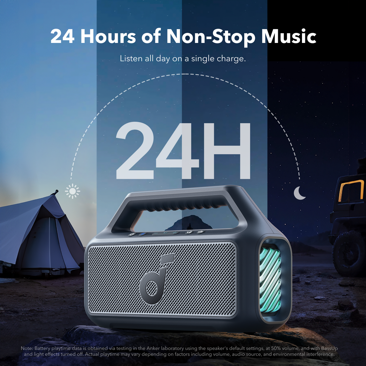 Boom 2 | Portable Bluetooth Speaker for Bass（Refurbished）
