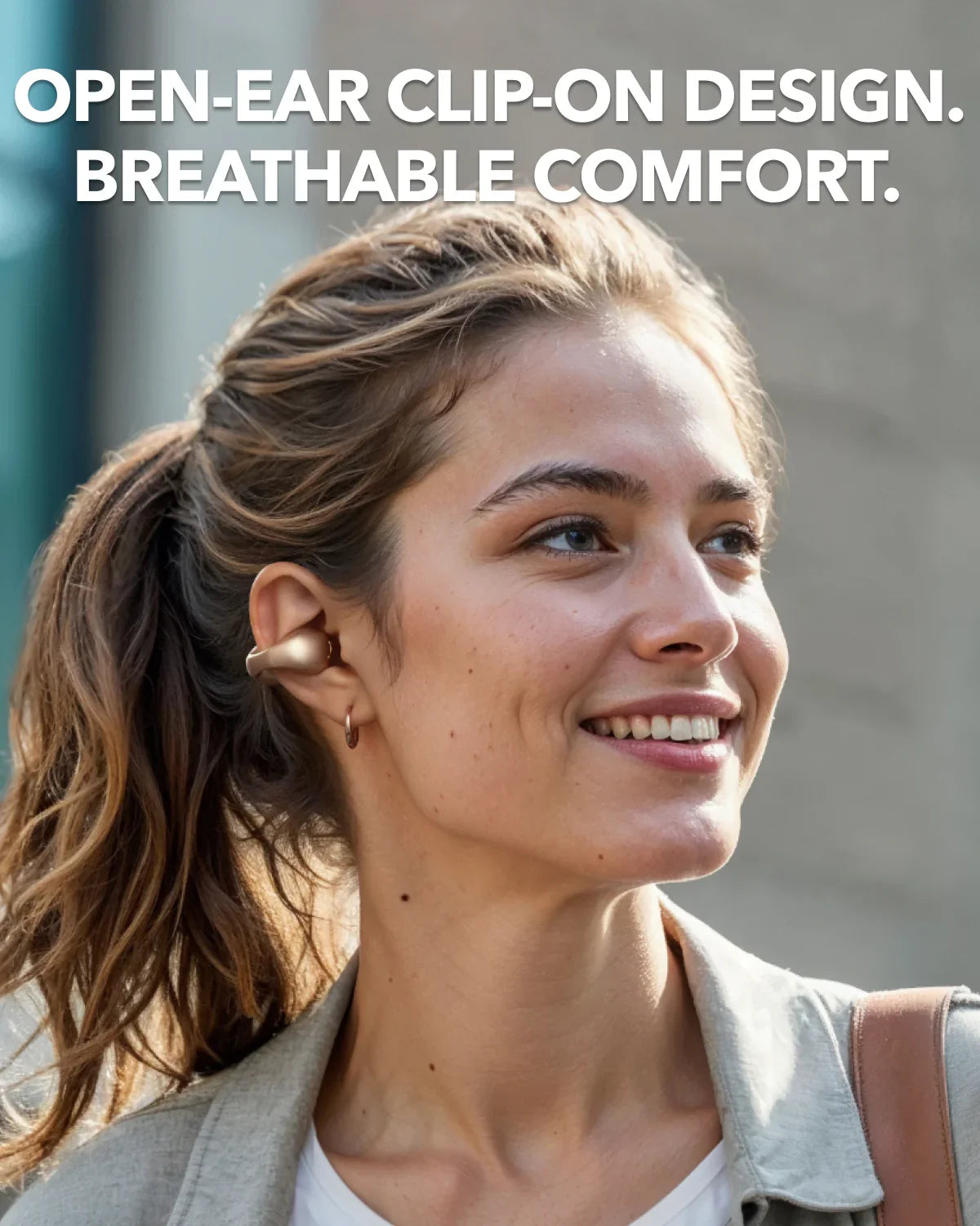soundcore C40i | Open-Ear Clip-On Earbuds, Clear Sound