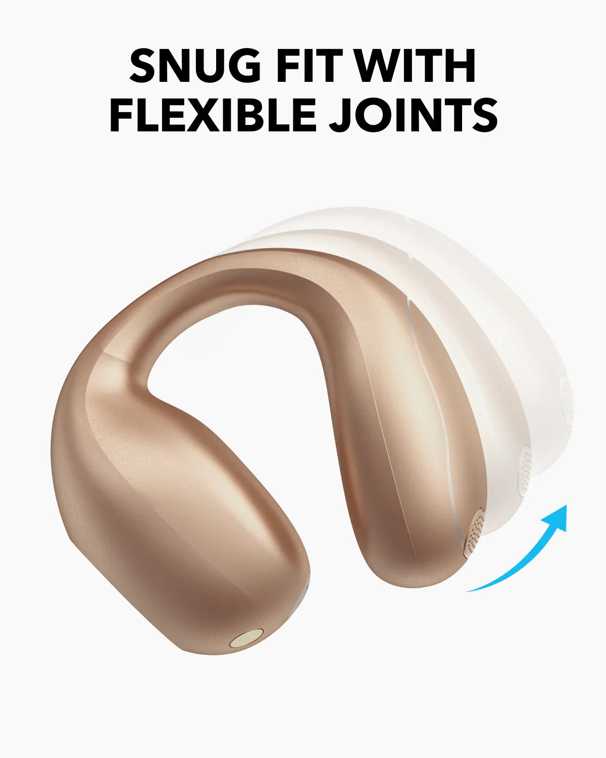 soundcore C40i | Open-Ear Clip-On Earbuds, Clear Sound