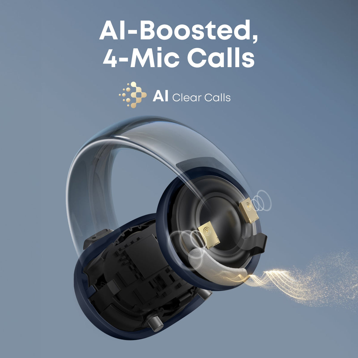 soundcore AeroClip | Open-Ear Clip-On Earbuds with Adaptive Comfort