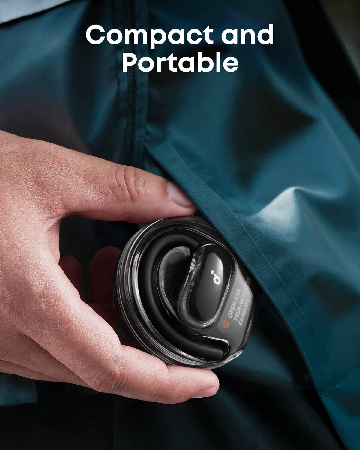 soundcore V40i | Adjustable Open-Ear Headphones with Clear Design