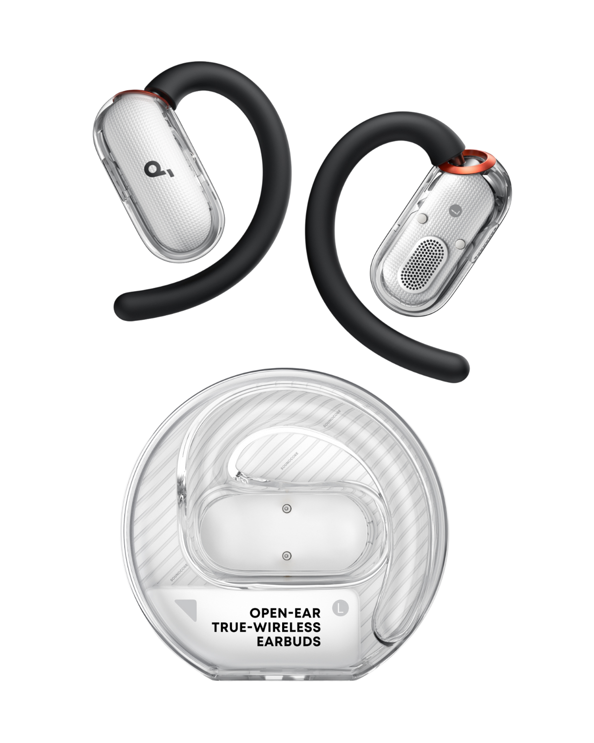 soundcore V40i | Adjustable Open-Ear Headphones with Clear Design