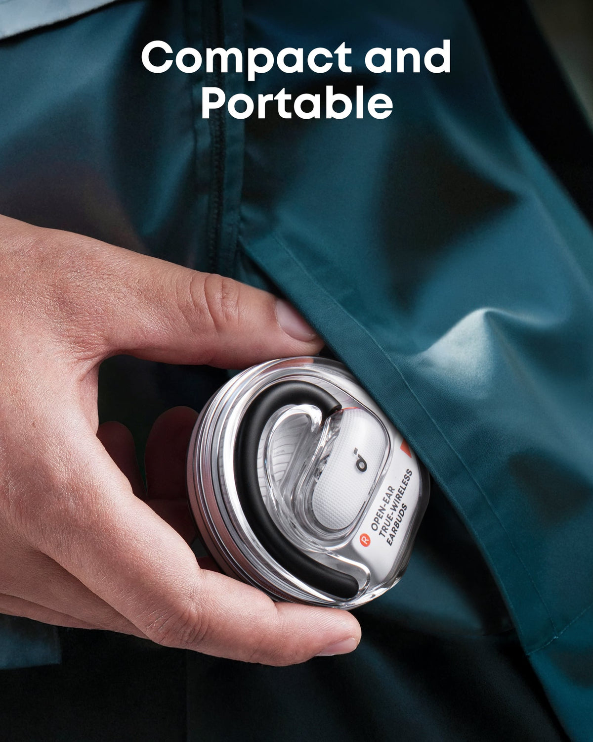 soundcore V40i | Adjustable Open-Ear Headphones with Clear Design