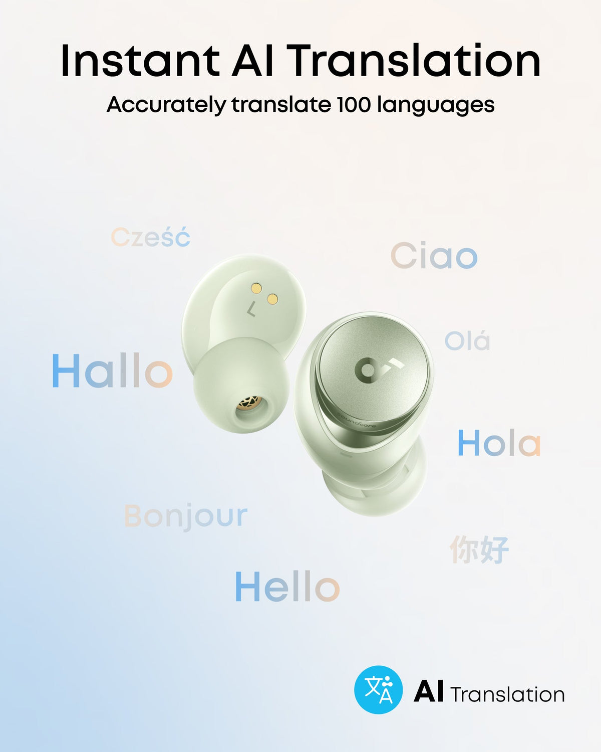 soundcore Space A40 | Long-Lasting Noise Cancelling Earbuds, Hi-Res Sound