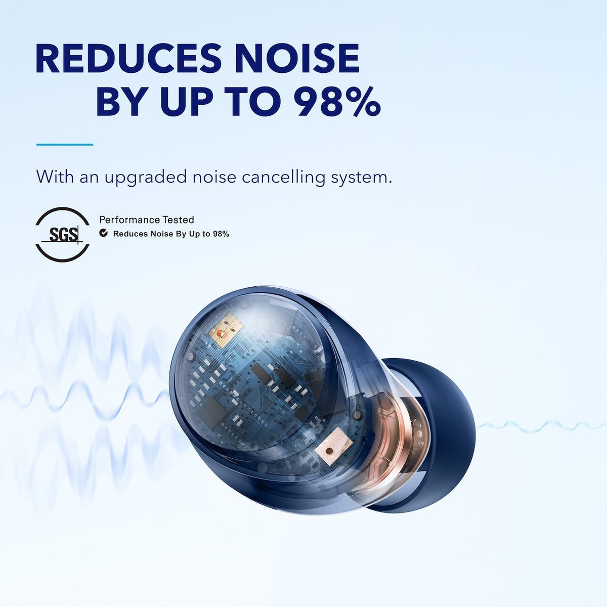 soundcore Space A40 | Long-Lasting Noise Cancelling Earbuds, Hi-Res Sound