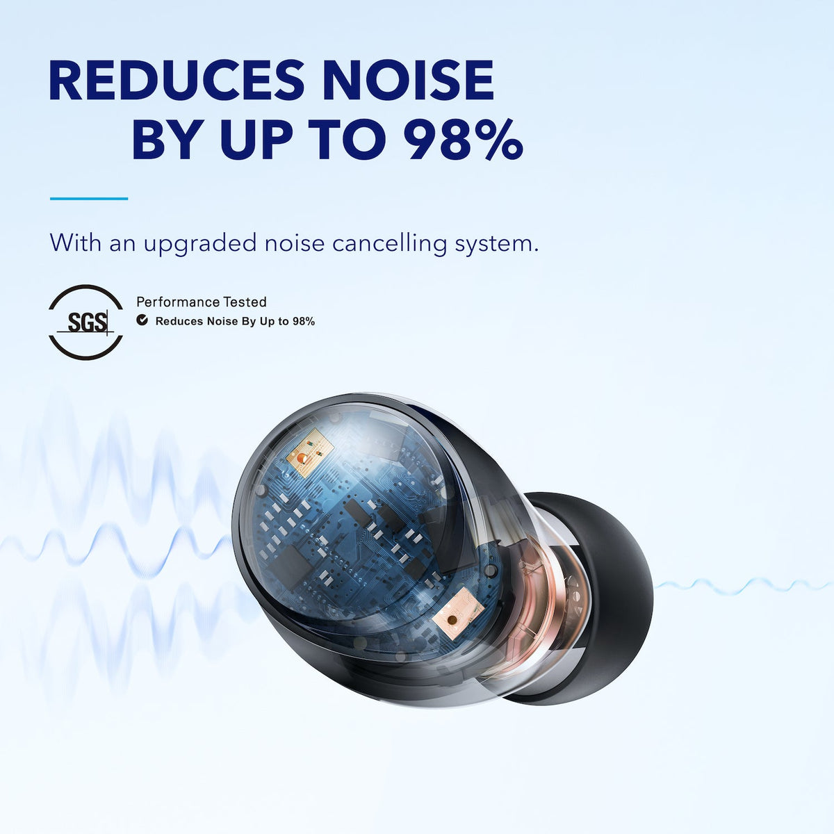 soundcore Space A40 | Long-Lasting Noise Cancelling Earbuds, Hi-Res Sound